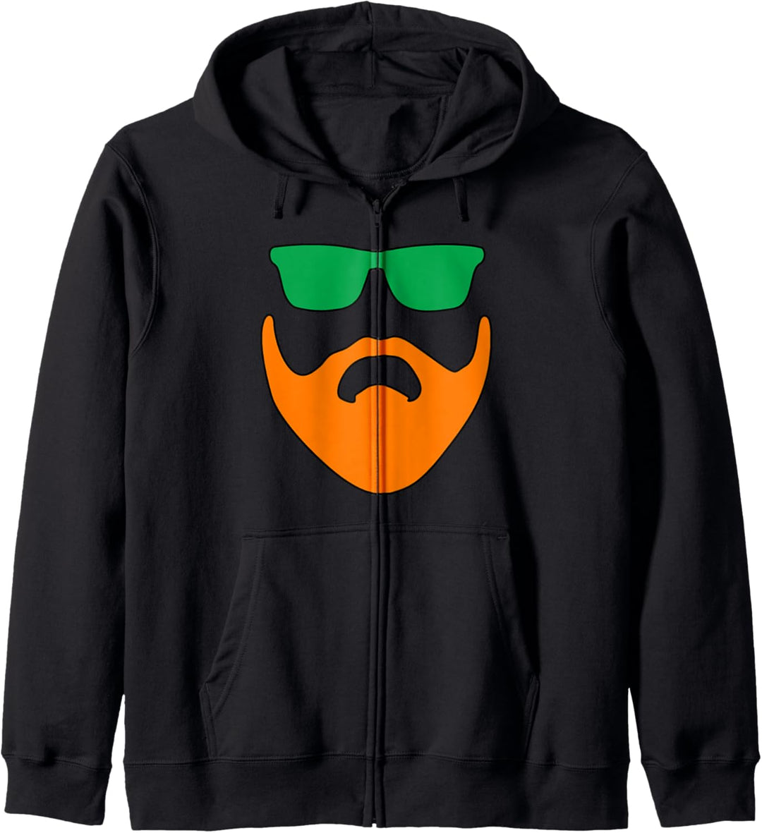 Irish Beard Irland St Pattys Ginger Redhead keltisch gälisch Kapuzenjacke