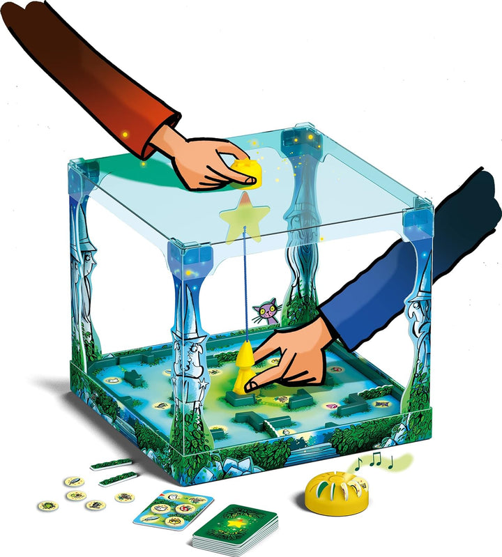 Schmidt Spiele 40894 Irrgarten der Magier Kinderspiel, 3D Actionspiel