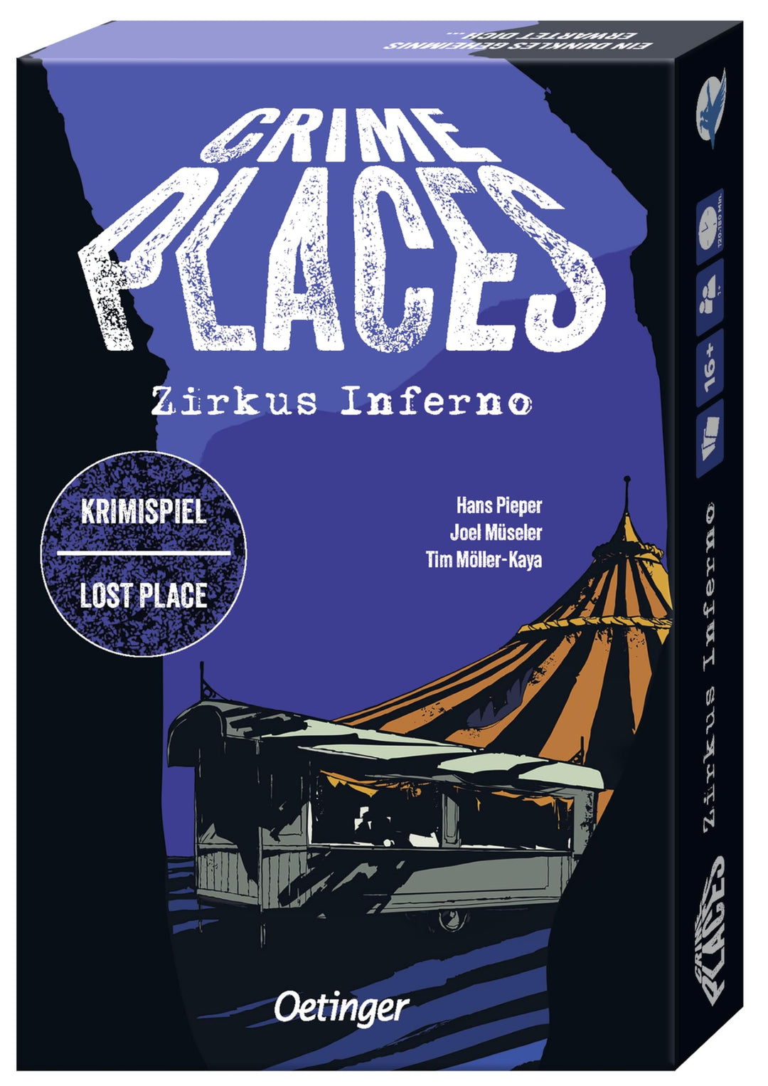 Oetinger Crime Places. Zirkus Inferno, Zirkus Inferno