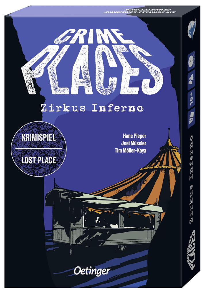 Oetinger Crime Places. Zirkus Inferno, Zirkus Inferno