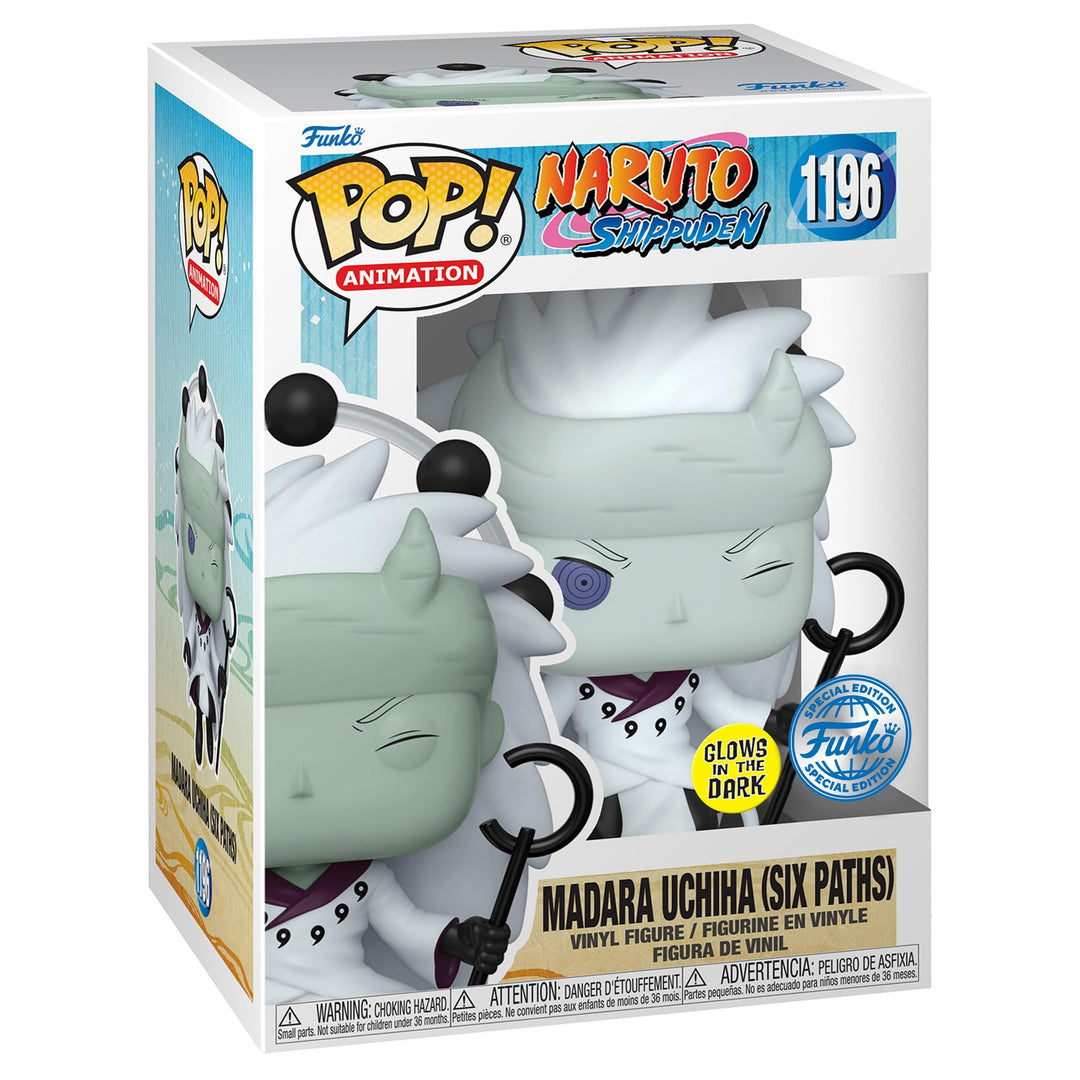 POP Funko Animation: Naruto Shippuden - Madara Uchiha (Sage of Six Paths) (Glows in The Dark) (Speci