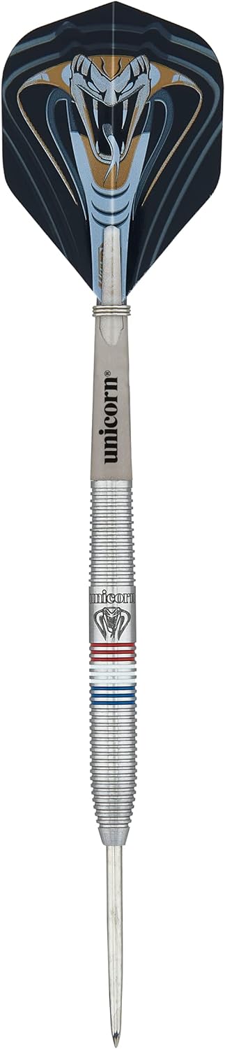 ‎Unicorn Maestro Phase 2|Jeffrey De Zwaan | Dartpfeile mit Stahlspitze 23 g silber, 23 g silber