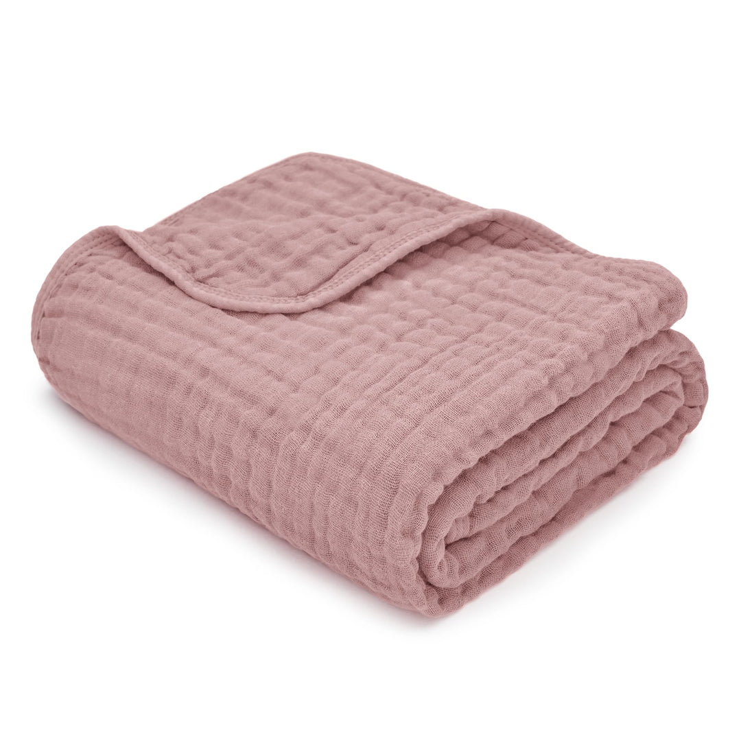 Comfy Cubs Baby-Musselin-Decke, Wickeldecke für Neugeborene, Kleinkinder, grosser Bezug, 101,6 x 101