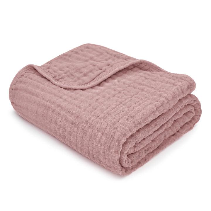 Comfy Cubs Baby-Musselin-Decke, Wickeldecke für Neugeborene, Kleinkinder, grosser Bezug, 101,6 x 101