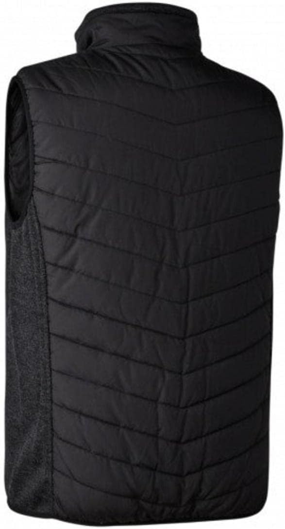 Deerhunter Moor Padded Waistcoat with Knit Black 3XL, 3XL