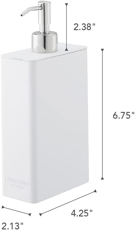 Yamazaki Tower Conditioner-Spender, rechteckig, Weiss One Size Weiss, One Size Weiss