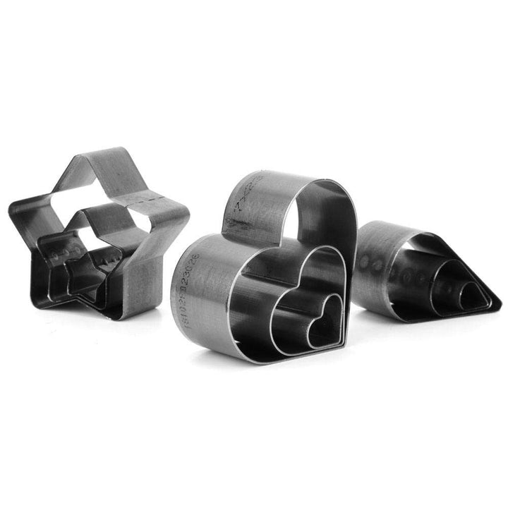 9 Stück Leder Stanzen Leder Locher Cutter Punch Platten stanzwerkzeuge für Kunsthandwerk Lederhandwe