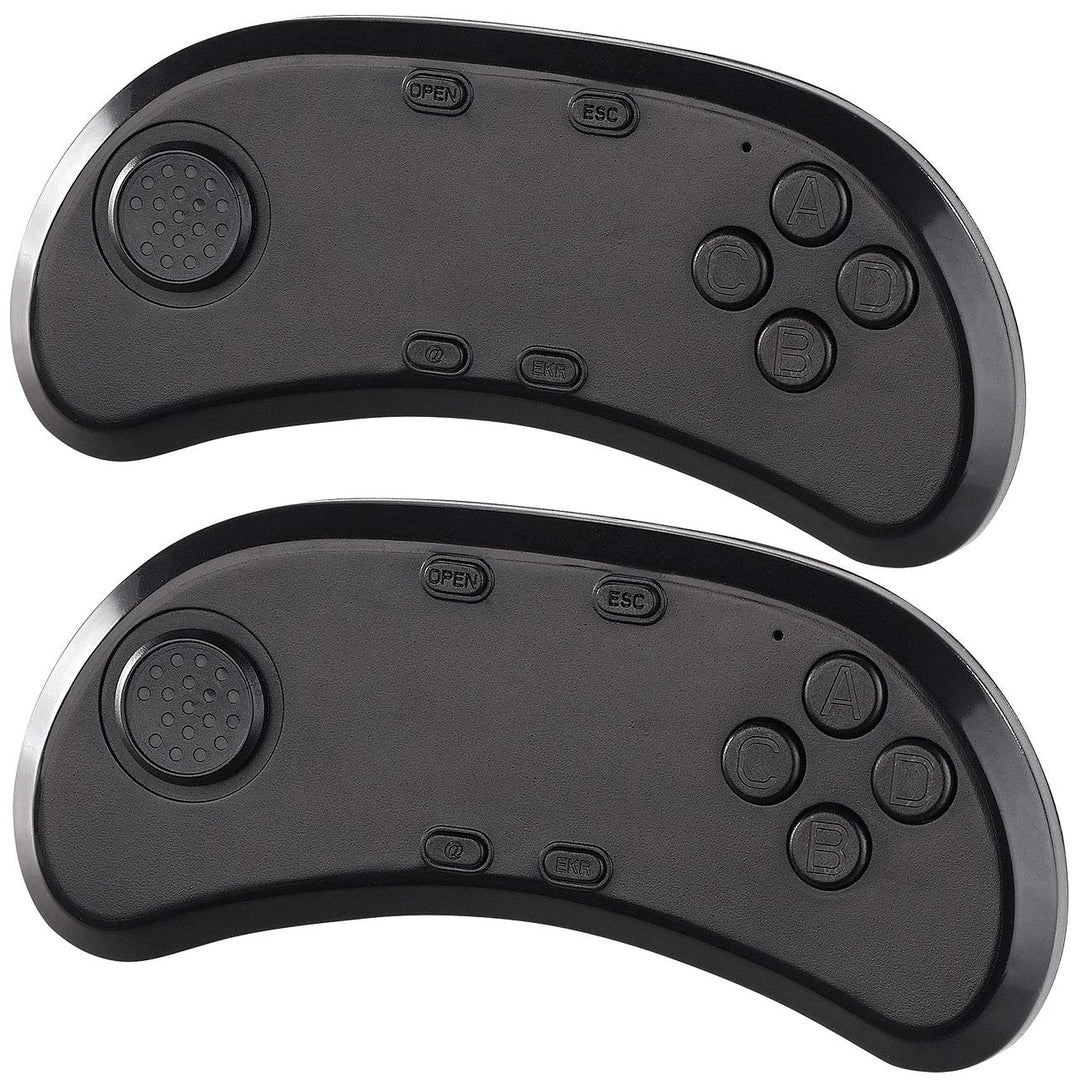 auvisio 2er-Set Gamepad & Musik-Controller für VR-Brillen, Bluetooth 3.0
