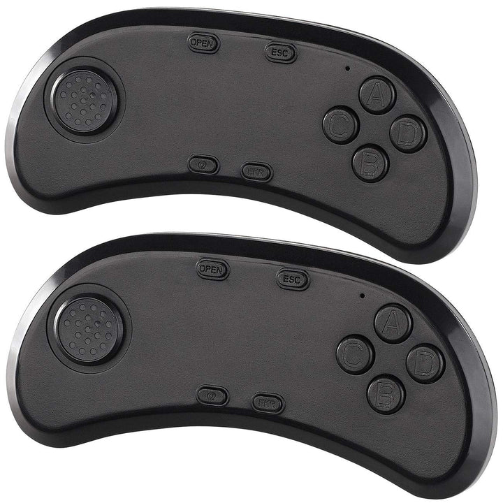 auvisio 2er-Set Gamepad & Musik-Controller für VR-Brillen, Bluetooth 3.0