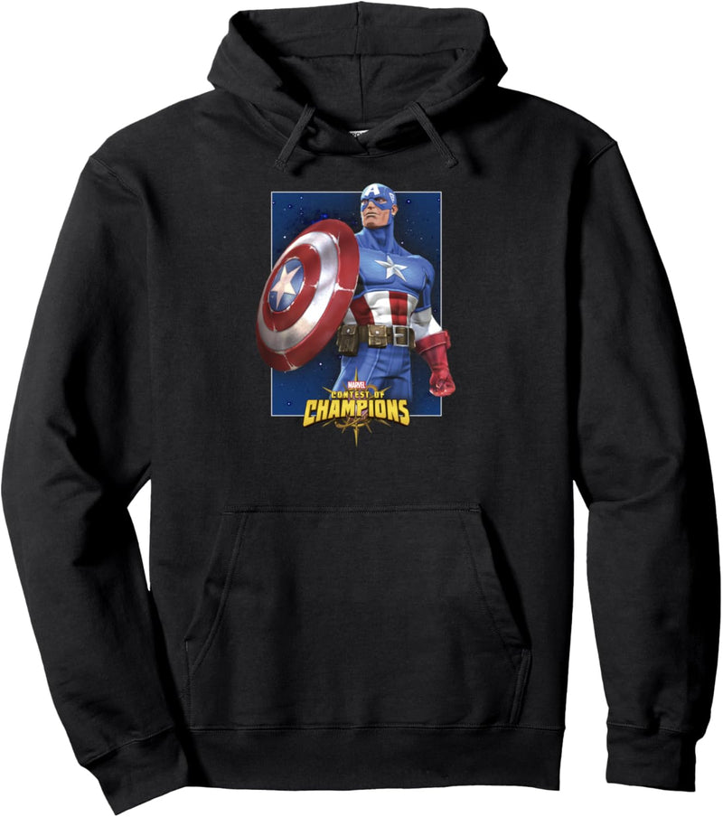Marvel Contest of Champions Captain America Pullover Hoodie