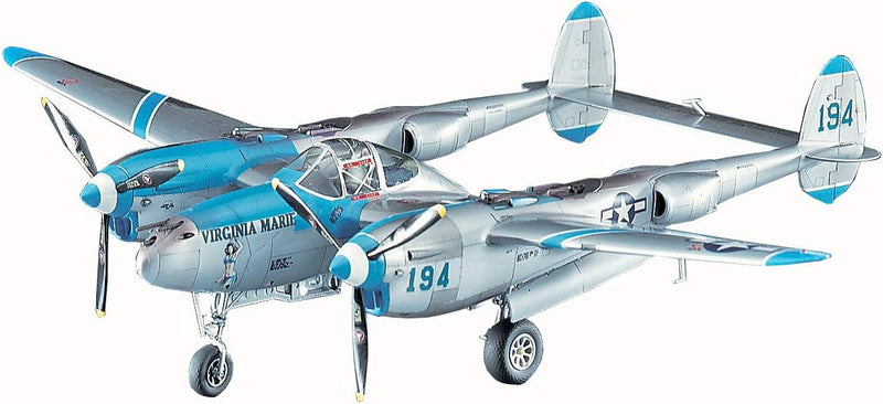 Hasegawa 1/48 P-38J Lightning, Mittel