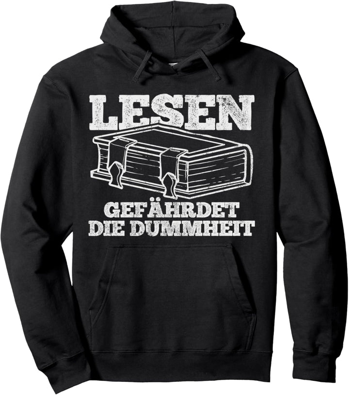 Bücherfreund Leseratte Lesen Literaturbegeisterte Bücherwurm Pullover Hoodie