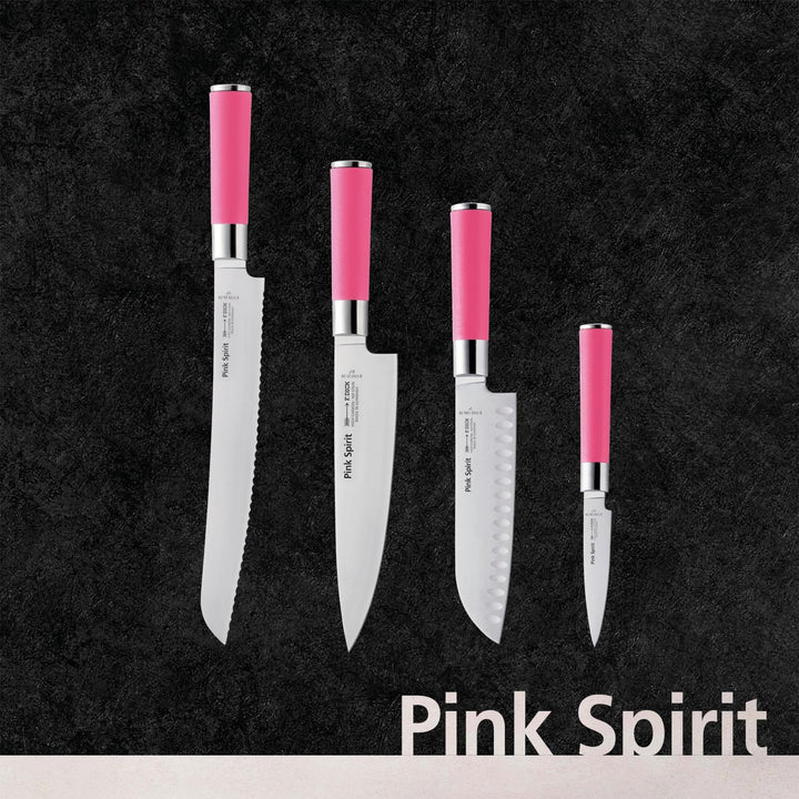 F. DICK Pink Spirit Kochmesser (Klingenlänge 21 cm, Küchenmesser aus hochlegiertem Edelstahl, Klinge