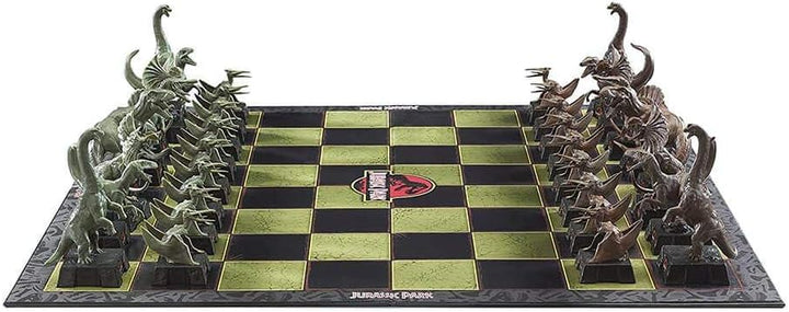 The Noble Collection Jurassic Park Chess Set Einzelbett, Einzelbett