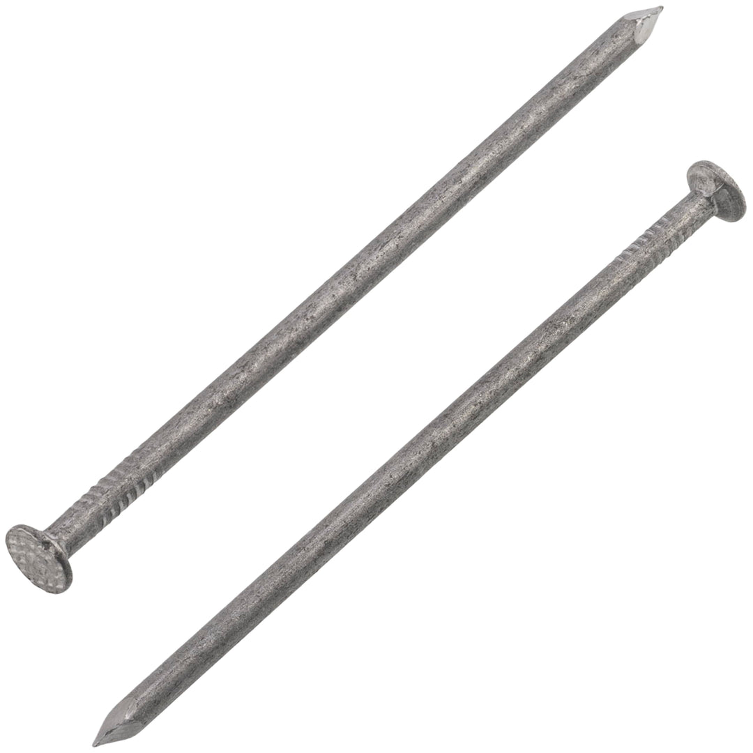 AERZETIX – C70856 – Set mit 300 Flachkopfnägeln Ø3,1 x 80 mm – Kopfdurchmesser Ø7 mm - aus stahl - s