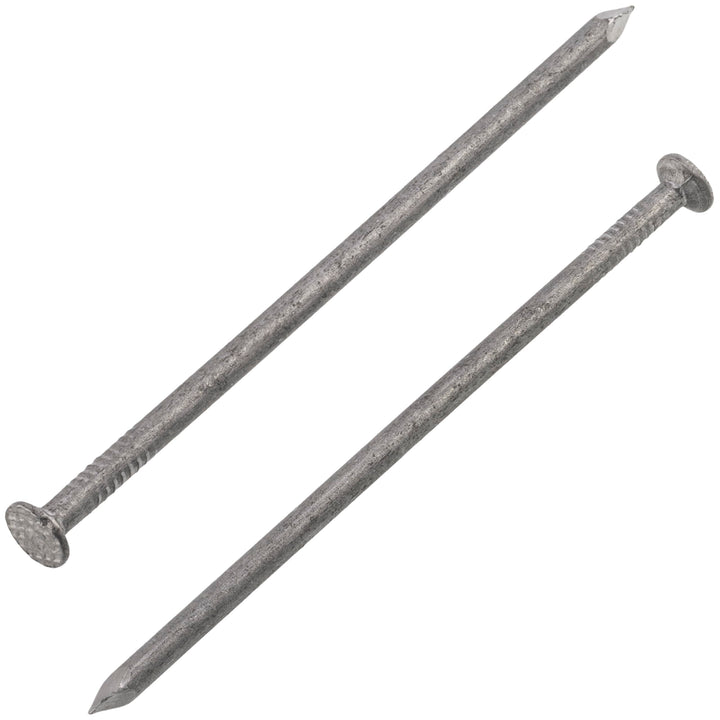 AERZETIX – C70856 – Set mit 300 Flachkopfnägeln Ø3,1 x 80 mm – Kopfdurchmesser Ø7 mm - aus stahl - s