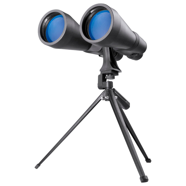 BARSKA X-Trail Fernglas mit Stativadapter und Stativ, 15 x 70, Schwarz