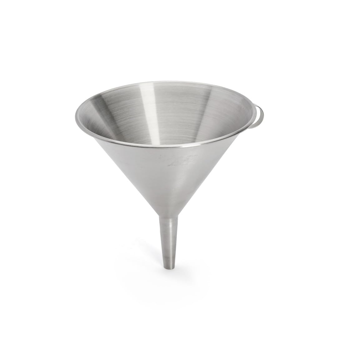 DeBuyer 3356.12N Trichter, Edelstahl, Silber, 14,2 x 13,4 x 13,4 cm | Langlebig und robust, aus Edel