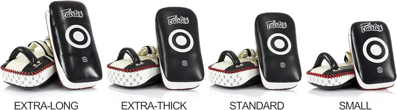 Fairtex Gebogene MMA Muay Thai Pads (Paar) Schwarz Standard, Schwarz Standard