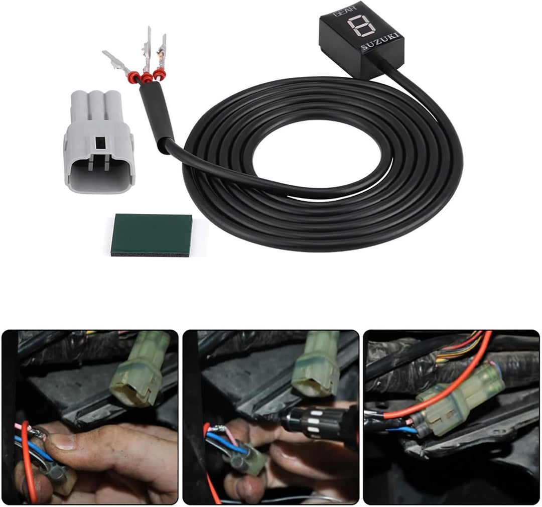 Motorrad Ganganzeige, Motorrad N-6 Ganganzeige ECU Stecker für Intruder 800 V-Strom GSXR 600