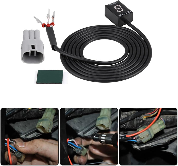 Motorrad Ganganzeige, Motorrad N-6 Ganganzeige ECU Stecker für Intruder 800 V-Strom GSXR 600
