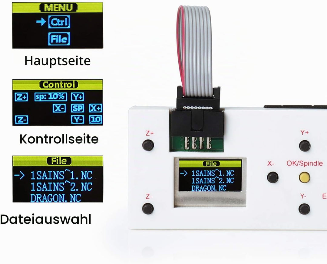 SainSmart Genmitsu CNC-Router Offline-Steuerungsmodul für CNC-Maschine 1810-PRO/3018/3018-PRO