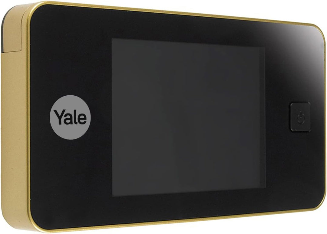 Yale Standard Digitaler Türspion 500 - Live-Ansicht - Hochwertige Kamera - Gold Gold DDV 500, Gold D