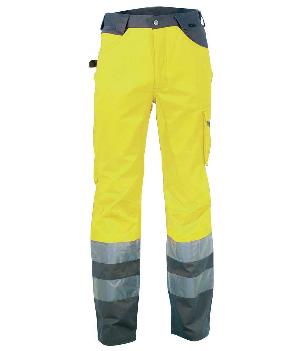 Cofra Warnschutz Bundhose Light V019-0-00, Grösse 48, 40-00V01900-48 48 YELLOW FLUO / ANTRAC, 48 YEL