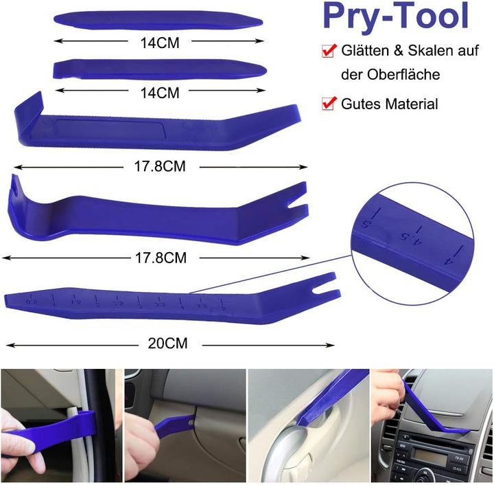 Manelord Dellen Reparatur Ausbeulwerkzeug Lackfreies Dent Puller Set, Dellen Reparaturset, Auto Pain