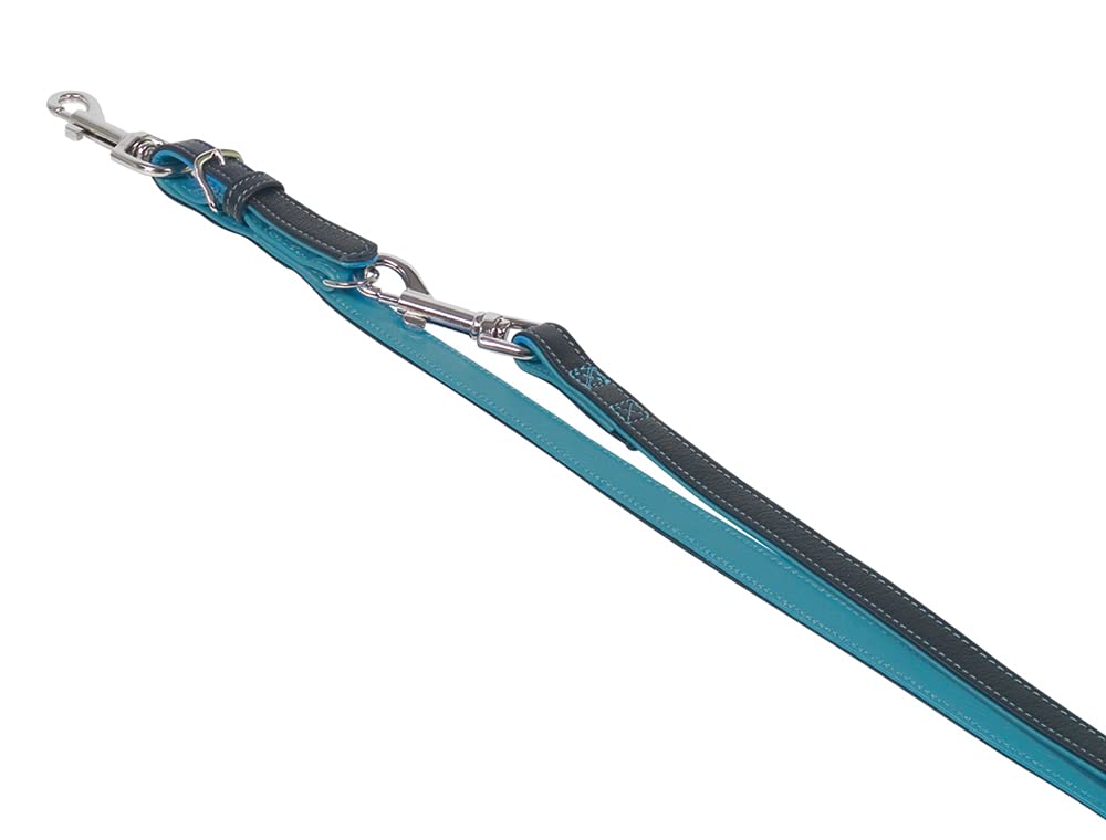 Nobby Führleine PACIFIC, türkis 2 m, 14 mm, 1 Stück türkis Breite 14 mm, türkis Breite 14 mm