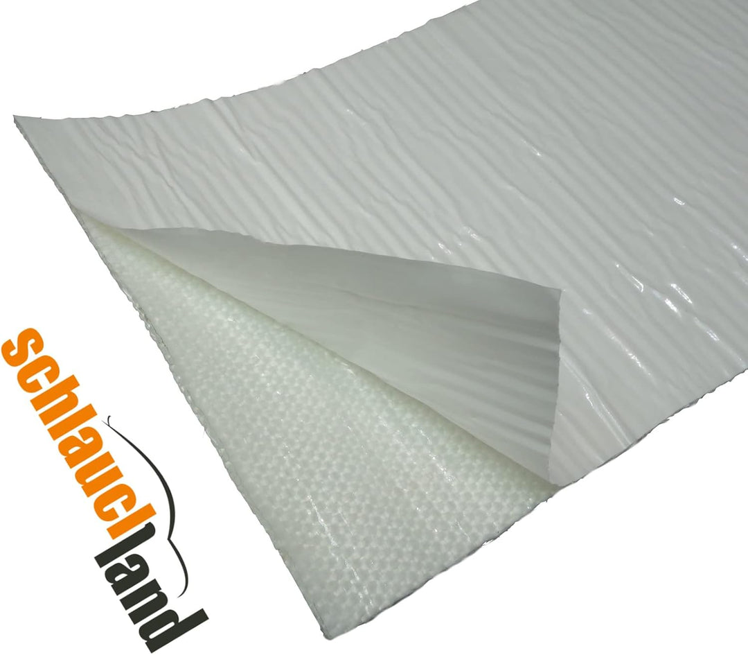 4 Stück Alu-Fiberglas Hitzeschutzmatte 1,00 x 1,00 m selbstklebend &amp; reflektierend | VIELE GRÖSSEN &amp;