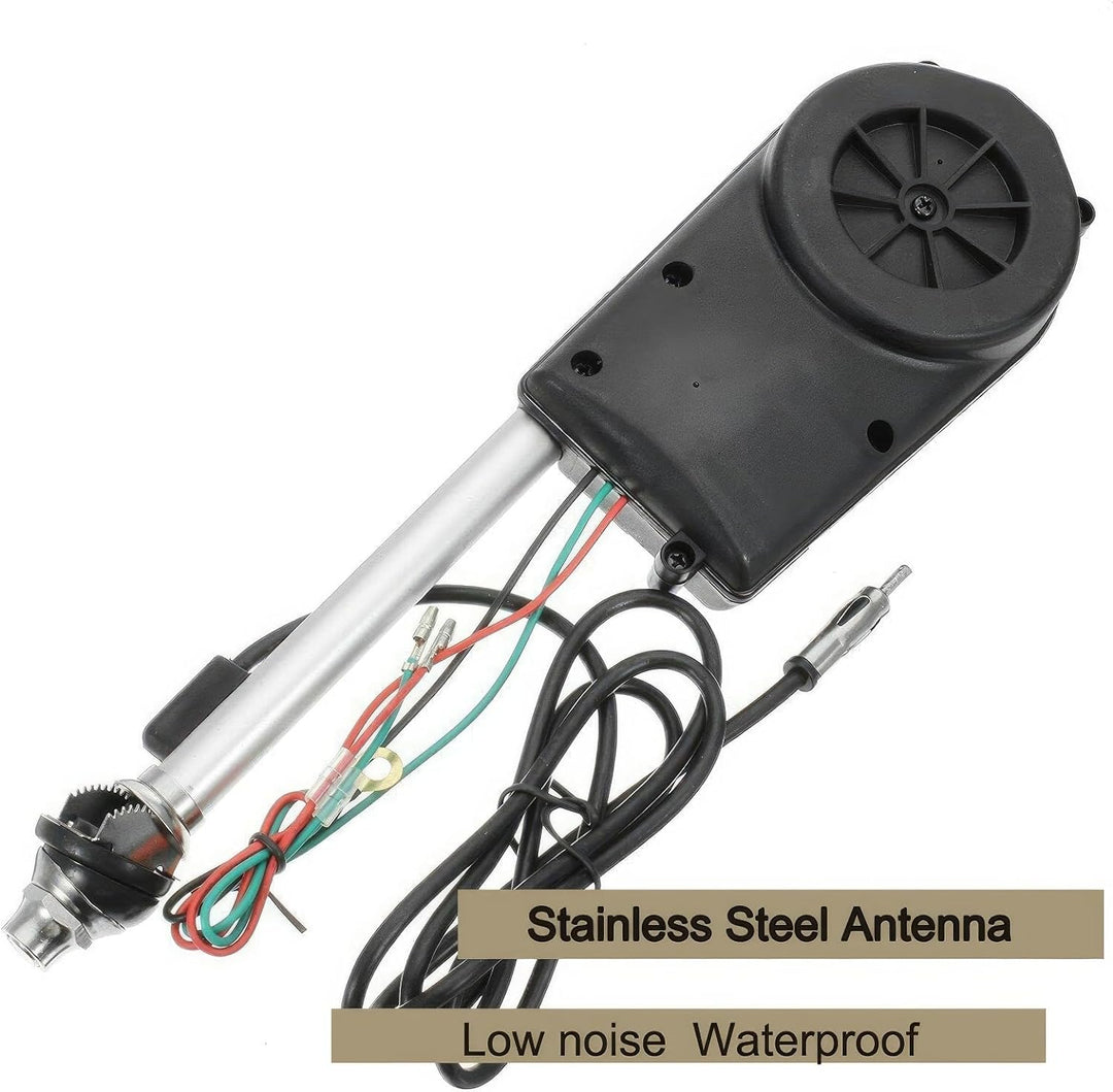 Baceyong Elektroautoradio-Autoantenne, 12VDC Ersatz-Kotflügelhalterung für Elektroauto-Antennen-Mont
