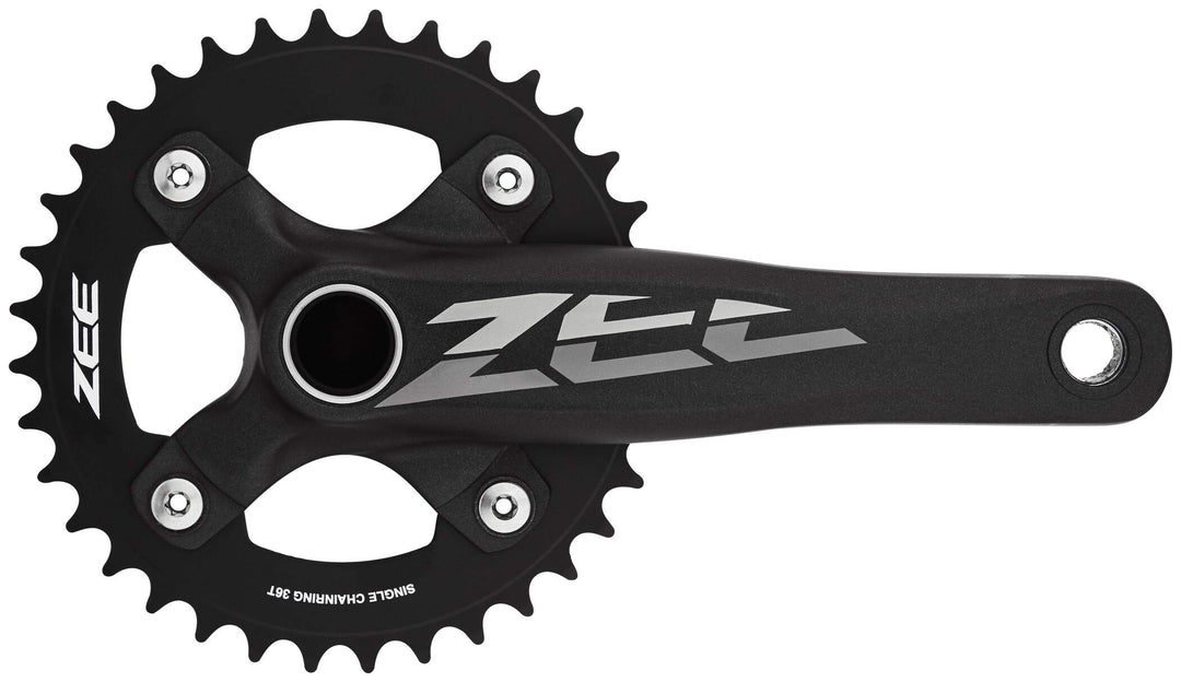 SHIMANO Zee FC-M640 Kettensatz 170 mm Schwarz, 170 mm Schwarz