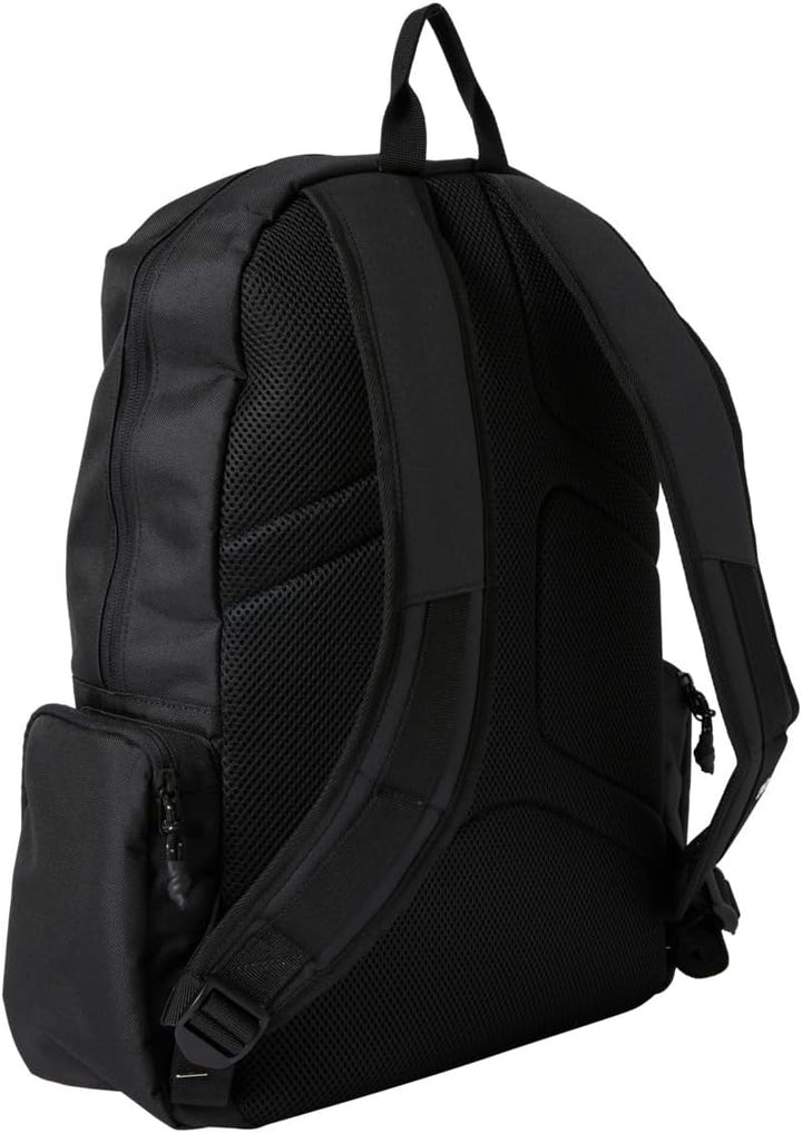 Dc shoes Chalkers 4 Rucksack für Skate, hohe Qualität, mit Taschen und Fliegen, 28 Liter Schwarz/Wei
