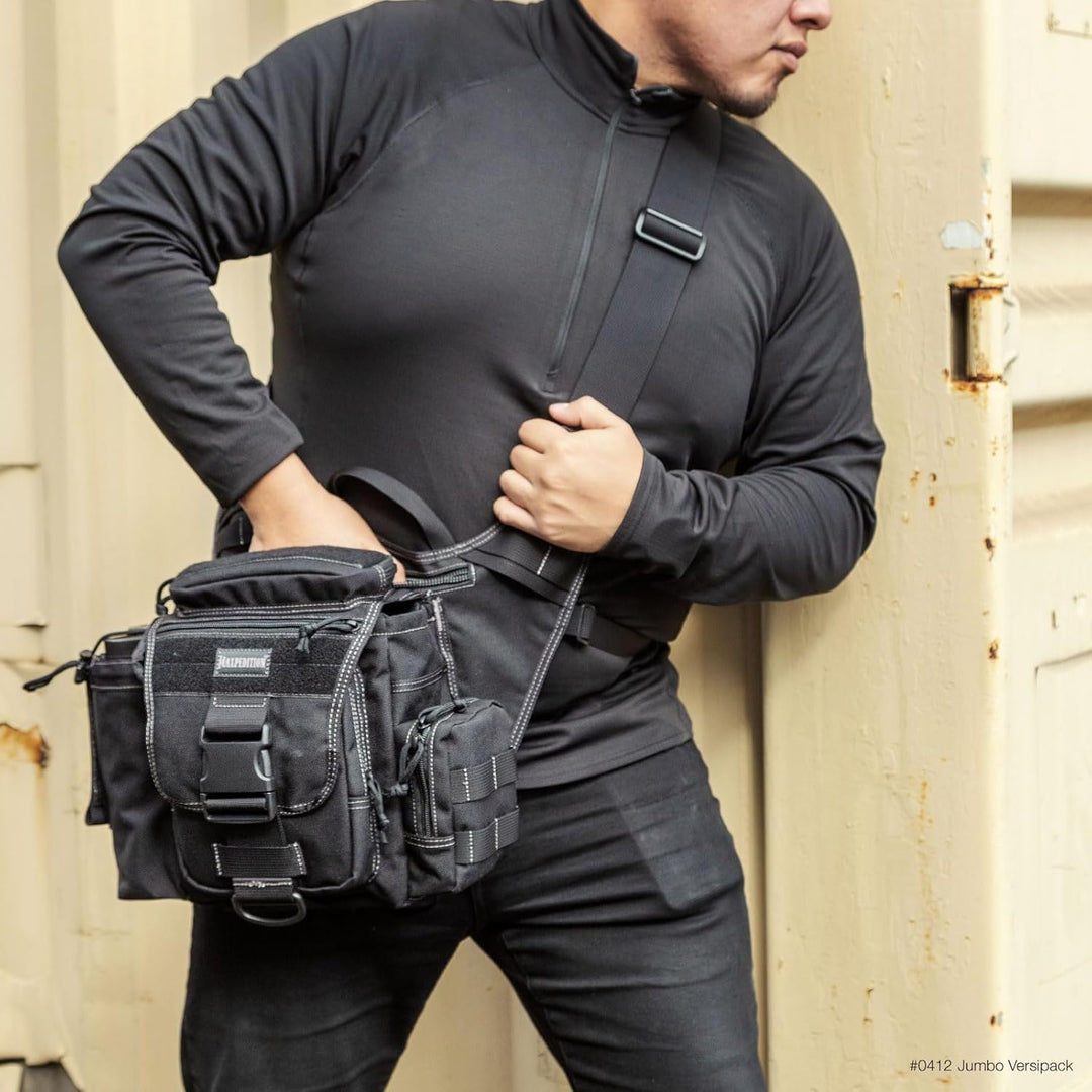 Maxpedition Versipack Jumbo Schwarz, Schwarz