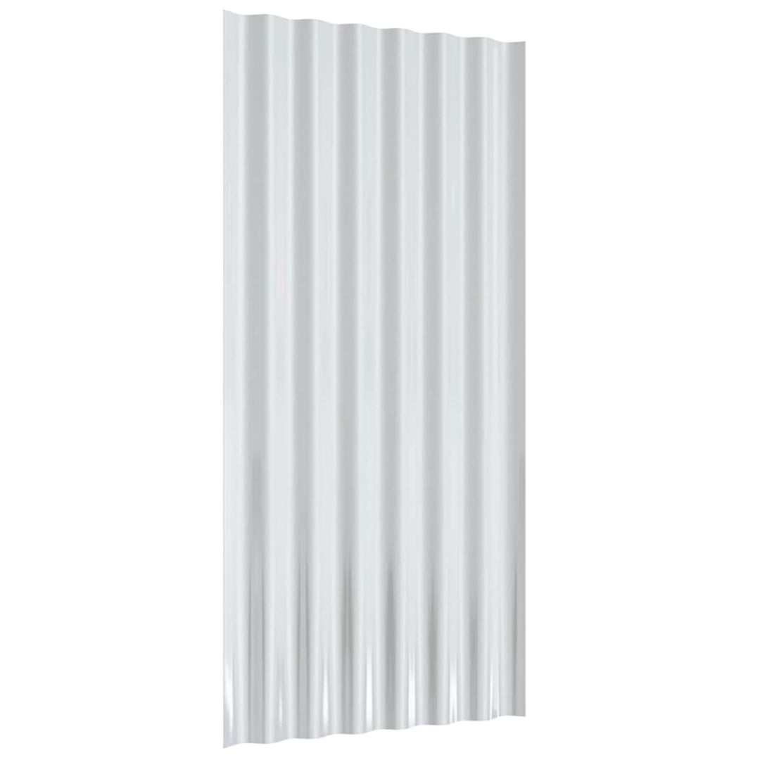 Susany 12 STK. Dachpaneele Dachpfannen Profilblech Trapezblech Dachblech Stahlblech Trapezbleche Dac