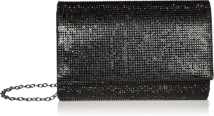 Jessica McClintock Damen Alexis Sparkle and Shine Clutch, Einheitsgrösse Schwarz, Schwarz