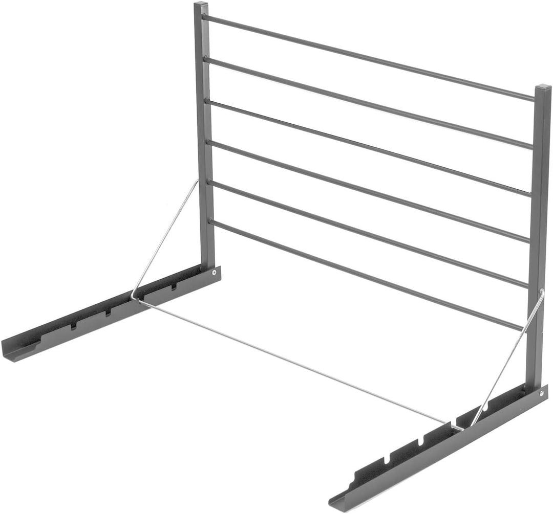ABJ Majka Wandwäschetrockner Wäschetrockner für die Wand Trockenständer Wandmontage (60cm, Silber) 6