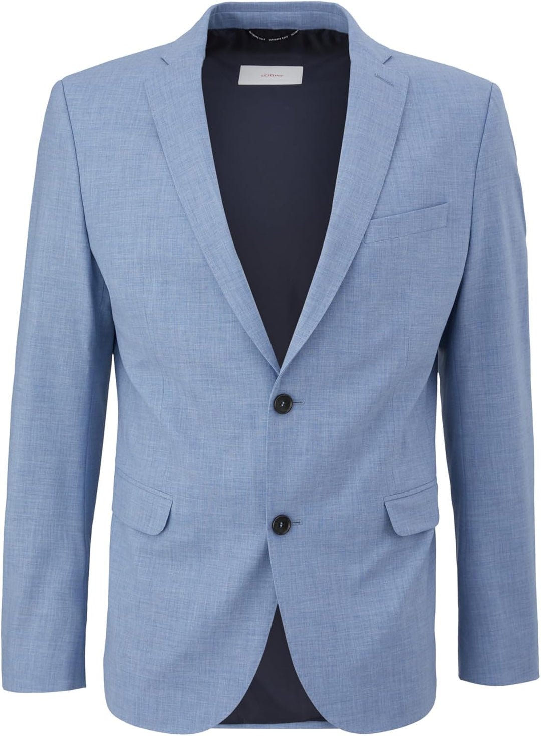 s.Oliver Slim: Sakko aus Wollmix 44 91w3_taubengrau, 44 91w3_taubengrau