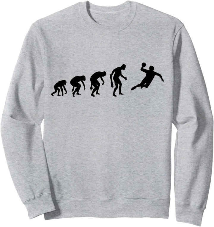Handball Evolution Design Hallensport Handballspieler Sweatshirt