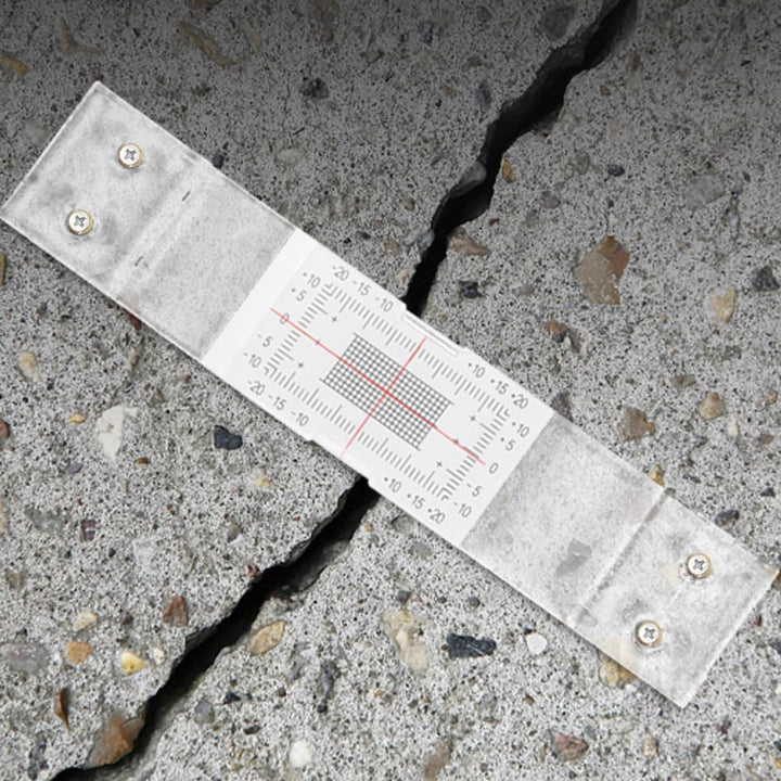 Dickenmessgerät, 4-teilig, Aufzeichnung von Rissen, Standard-Rissmonitor für Standard- und Eckanzeig