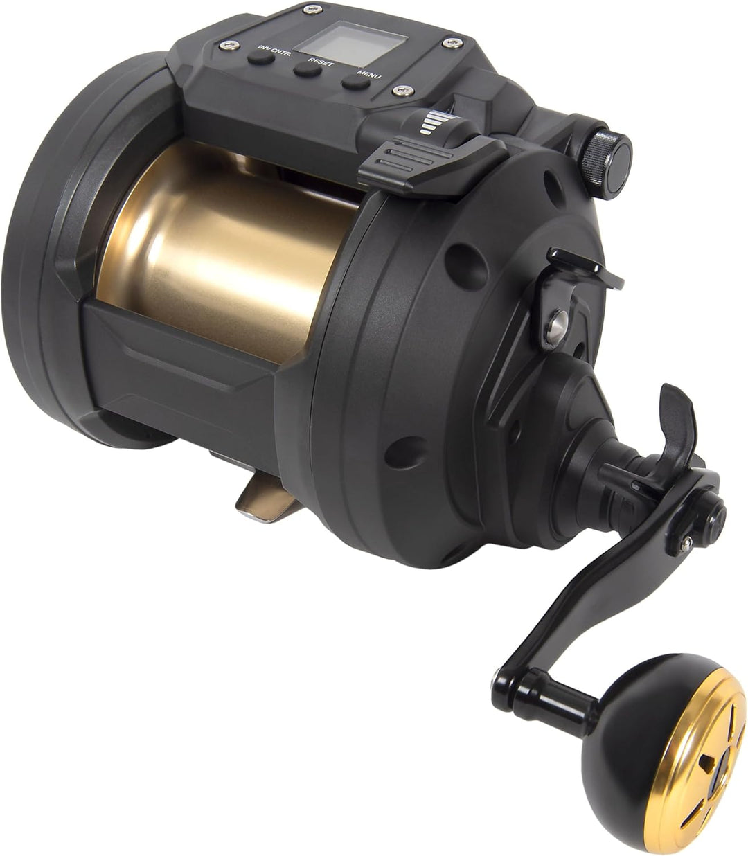 DAIWA Tanacom, Electrische Multi-Angelrolle, Sternbremse, Linkskurbel 800, 800