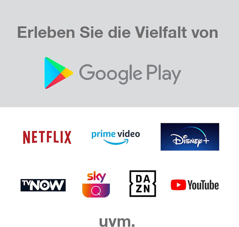 JVC LT-32VAH3255 32 Zoll Fernseher/Android TV (HD Ready, HDR, Triple-Tuner, Smart TV, Bluetooth) [20