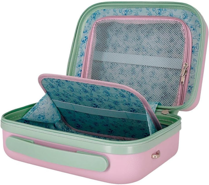Disney Joumma Travelling with Stitch Nececer anpassbar, Rosa, 29 x 21 x 15 cm, starr, ABS, 9,14 l, 2