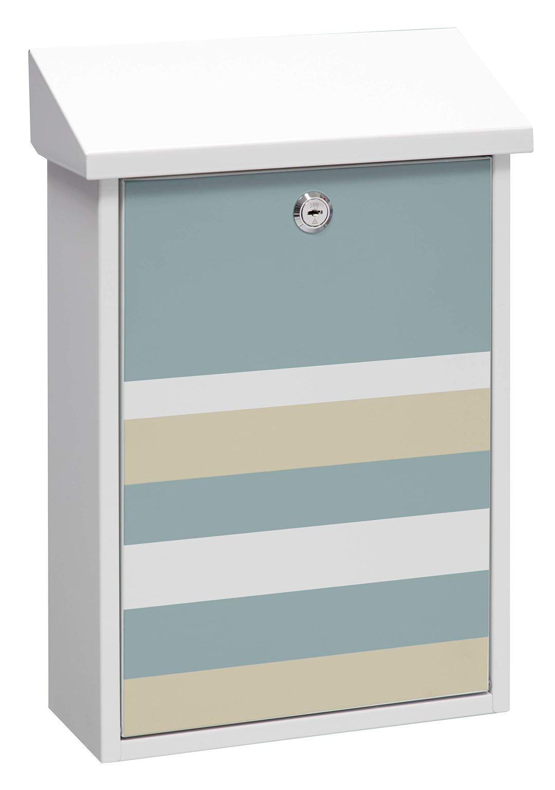 ARREGUI Premium E5601-STR Briefkasten aus Verzinktem Stahl, mit im Siebdruck lackiertem Linien - Mot