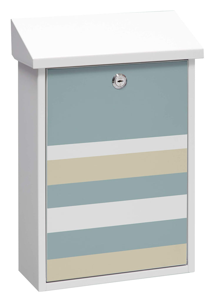 ARREGUI Premium E5601-STR Briefkasten aus Verzinktem Stahl, mit im Siebdruck lackiertem Linien - Mot