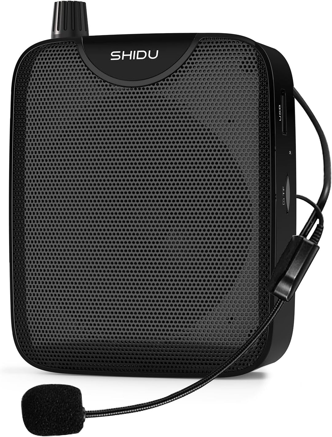 Sprachverstärker mit kabelgebundenem Mikrofon Headset, Stimmverstärker Tragbarer SHIDU S511 Mini-Lau