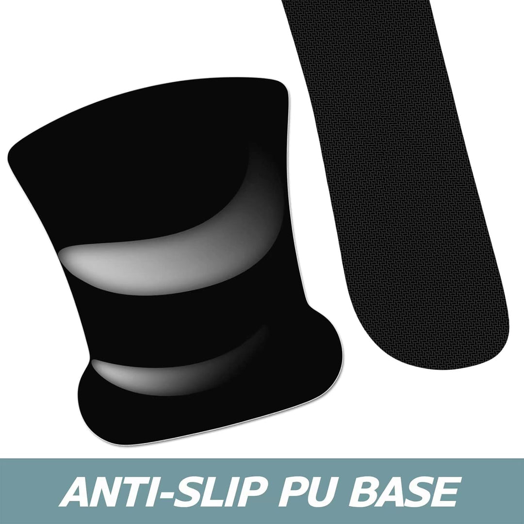 ITNRSIIET Mauspad-Handballenauflage, Mouse pad & Tastatur Handgelenkstütze Set, Ergonomisch Mauspad