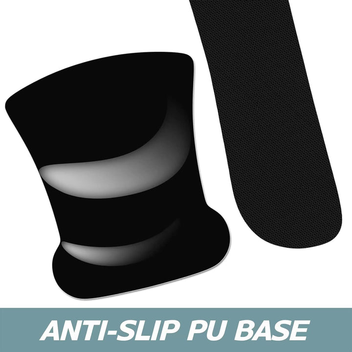 ITNRSIIET Mauspad-Handballenauflage, Mouse pad & Tastatur Handgelenkstütze Set, Ergonomisch Mauspad