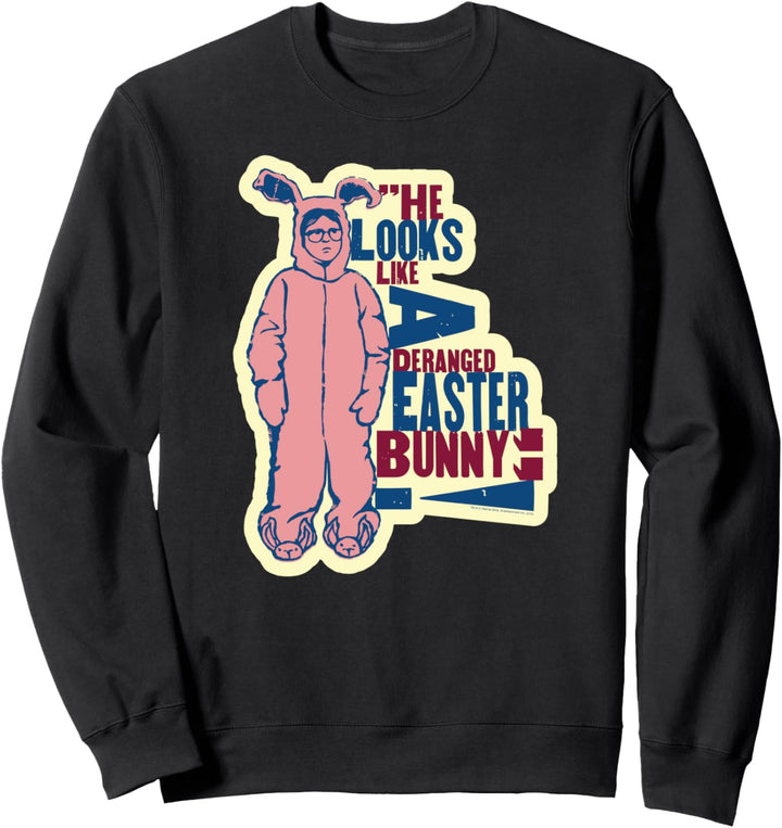 A Christmas Story Deranged Easter Bunny Weihnachten Sweatshirt